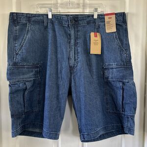 Levi Strauss Levi's Men's 46 Carrier Cargo Denim Shorts Jeans Cotton 10" Inseam
